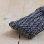 Slate Grey (gray) Crochet H..