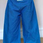 Blue striped Cotton Pyjama ..