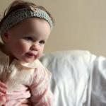 Girls Crochet Headband - fo..