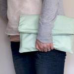Fold over Fabric Zipper Clu..