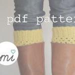 PDF Crochet PATTERN Boot Cu..