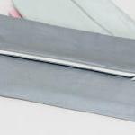 Fold over zipper clutch in ..