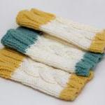 Cable Knit Wrist Warmers - ..