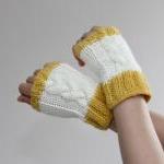 Cable Knit Wrist Warmers - ..