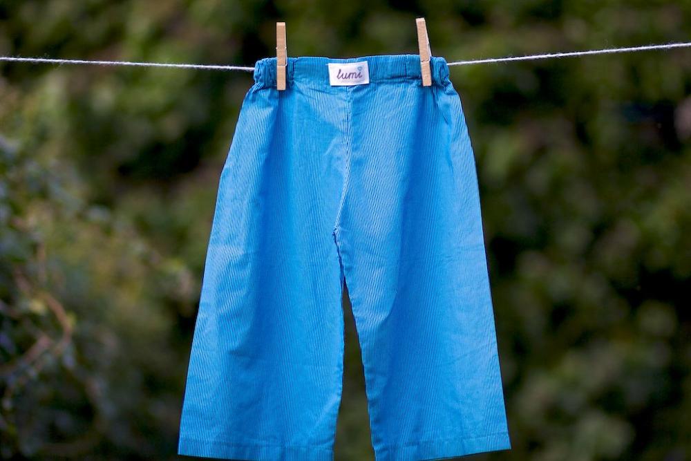 Blue striped Cotton Pyjama Bottoms - Pajama Bottoms for babies and children