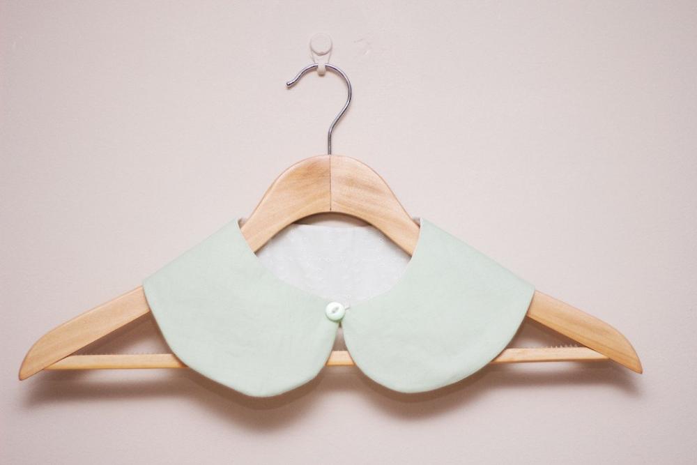 Peter Pan Collar - Detachable Peter Pan Collar in Mint Green